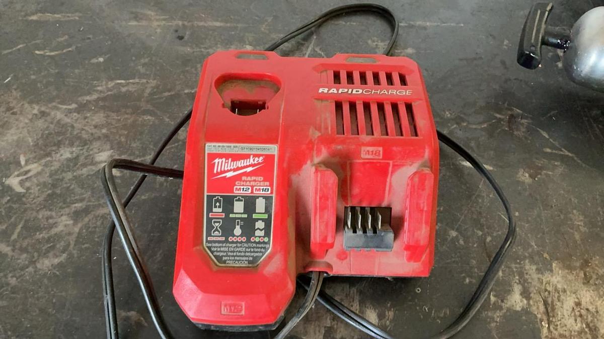 Used Milwaukee Cordless Grease Gun