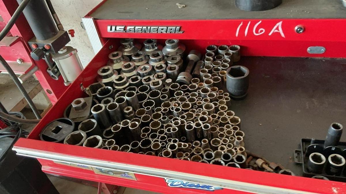 Used US General Tool Chest with Tools