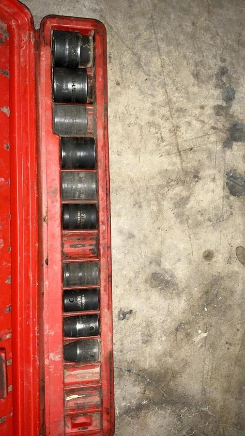 Used Breaker Bar and Sockets