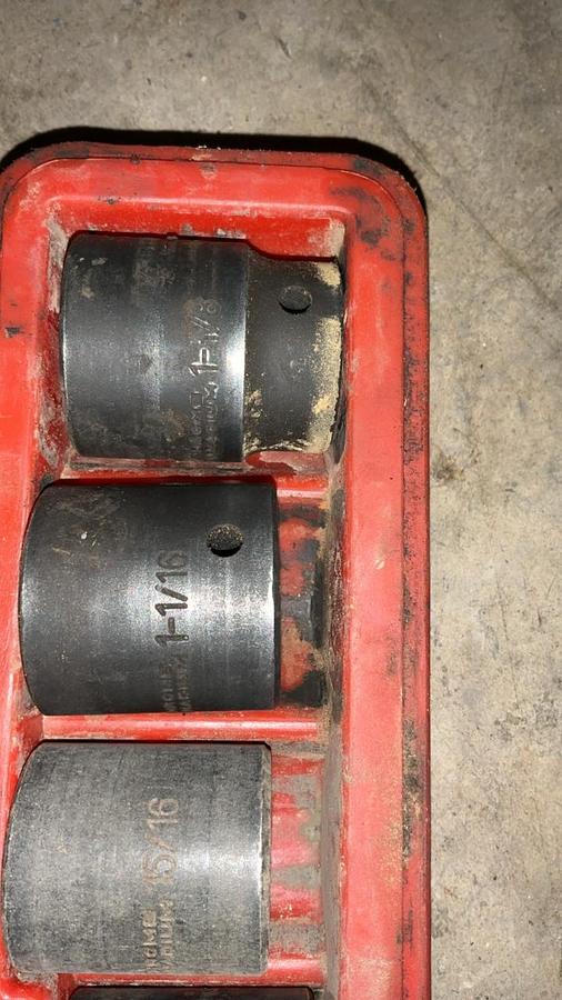Used Breaker Bar and Sockets