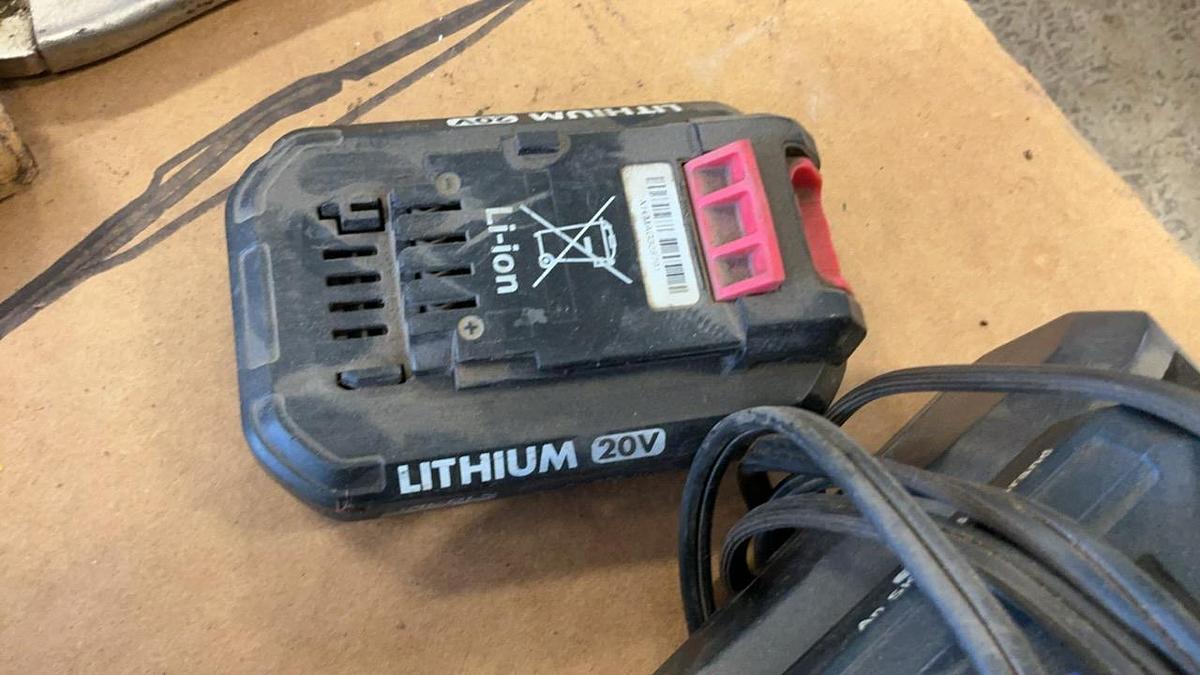 Used Lincoln Battery Grease Gun, Batteries, and Parts