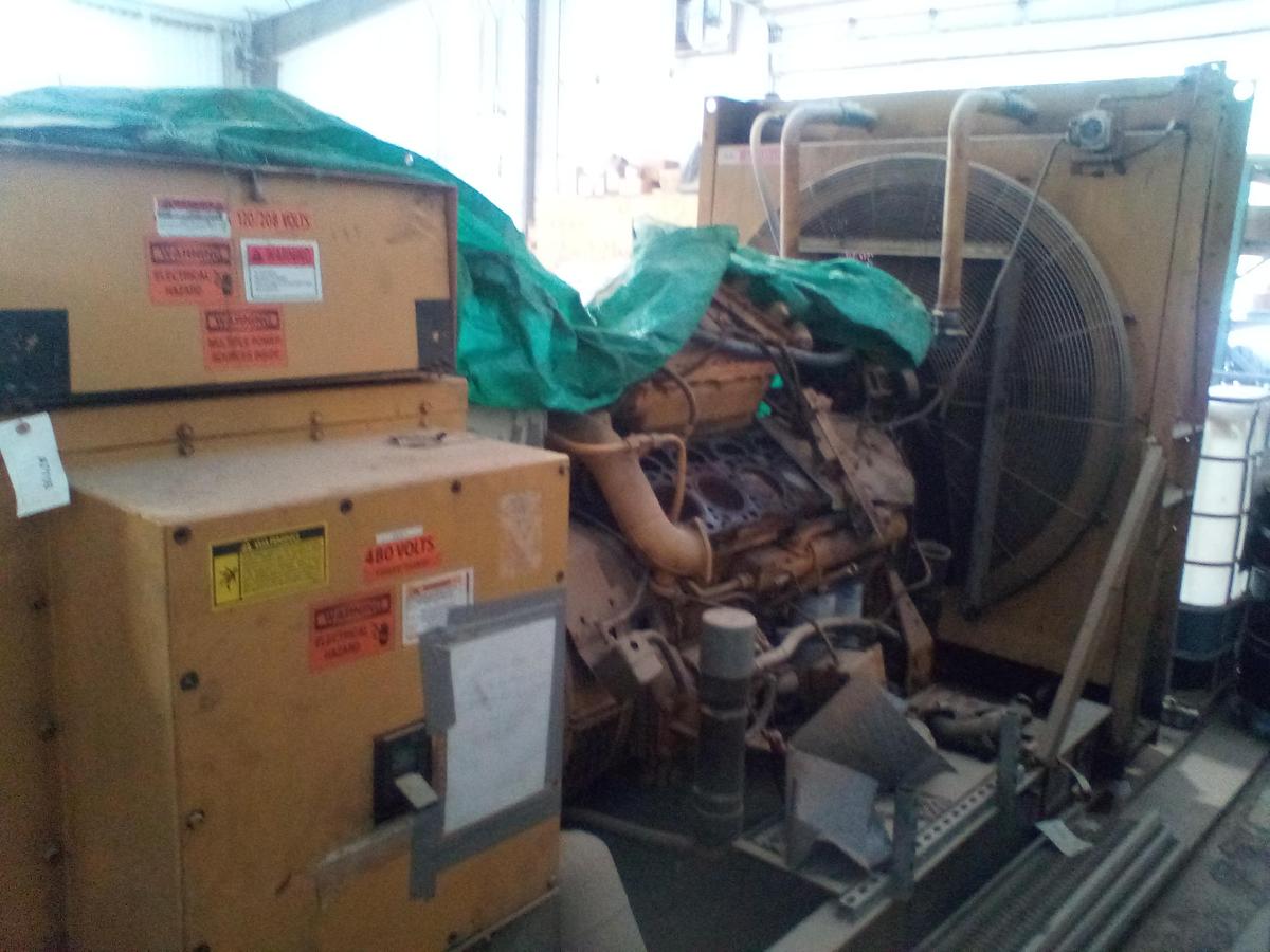 Used 3412 Cat Nat. gas Power unit
