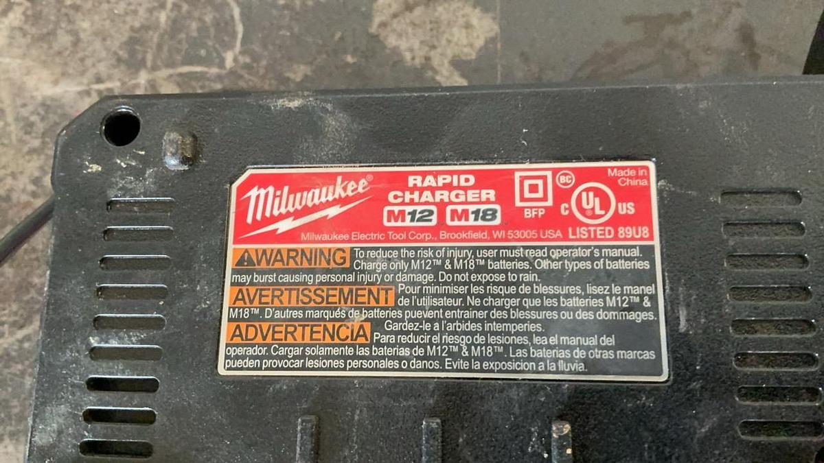 Used Milwaukee Cordless Grease Gun