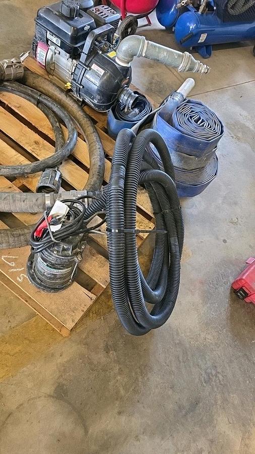 Used Pumps and Hoses