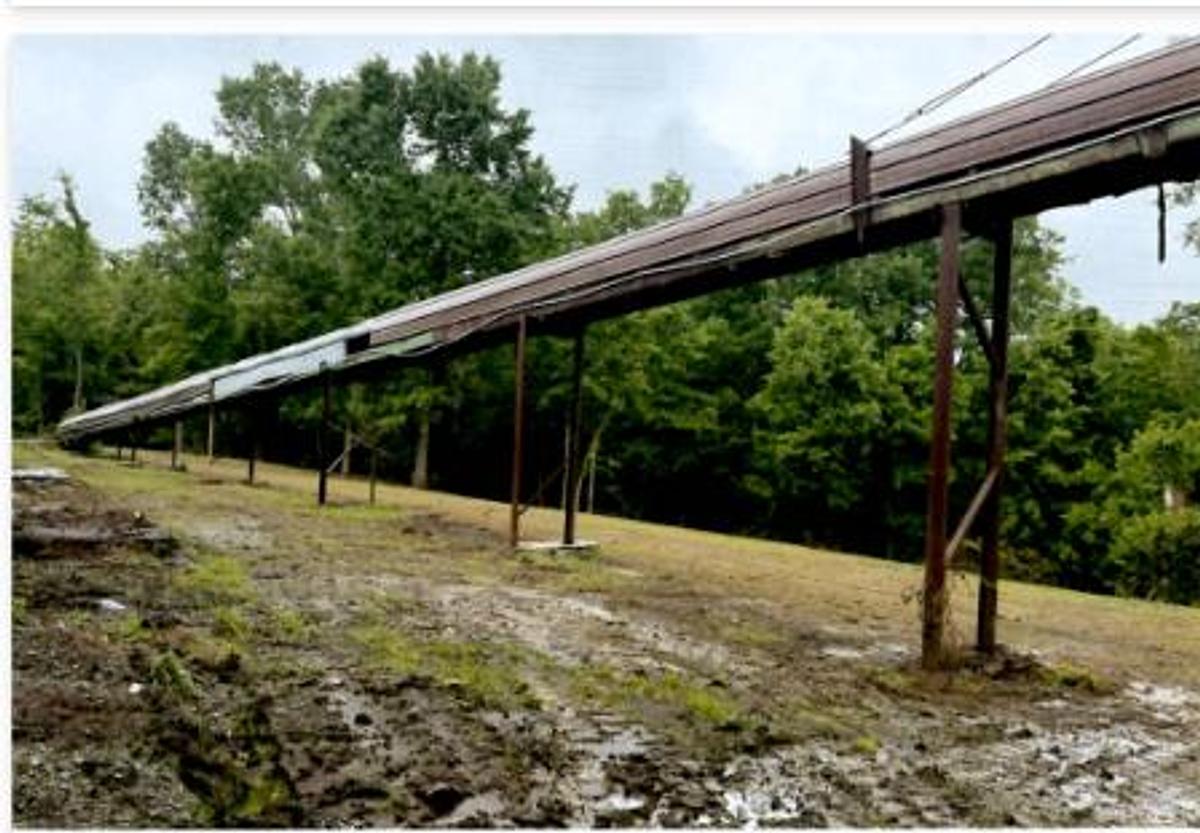 Used Concave Belt Conveyor