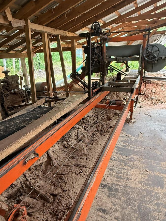Used Timber Lion Horizonal Bandmill