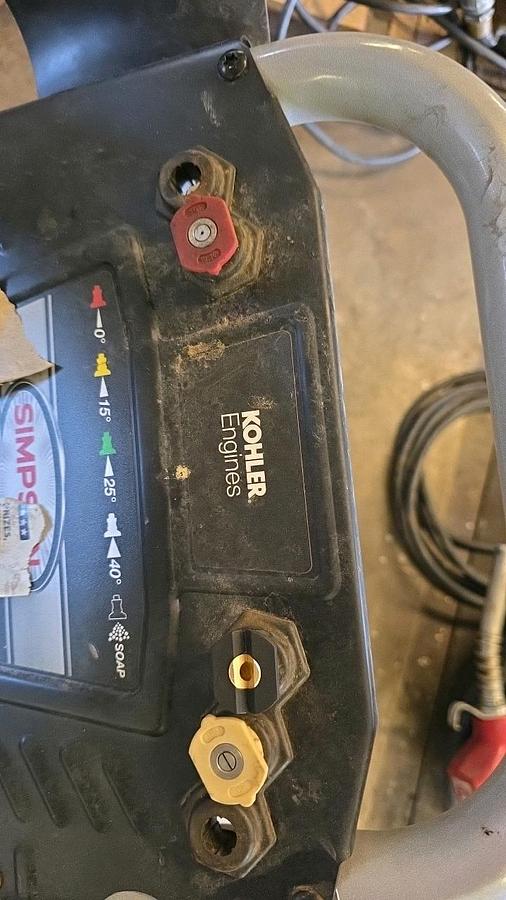 Used Simpson Portable Pressure Washer