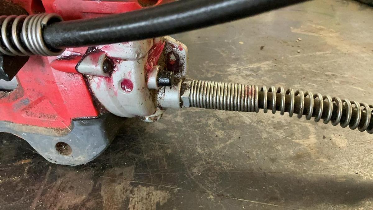 Used Milwaukee Cordless Grease Gun