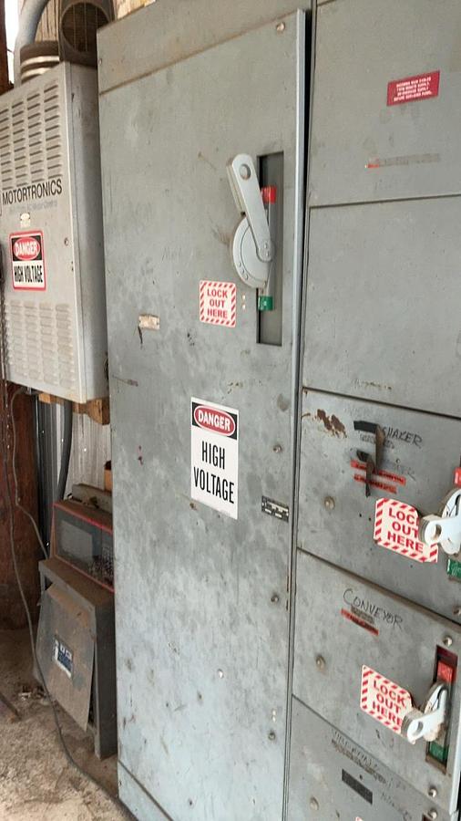 Used Allen Bradley Centerline Motor Control Center and Transformer