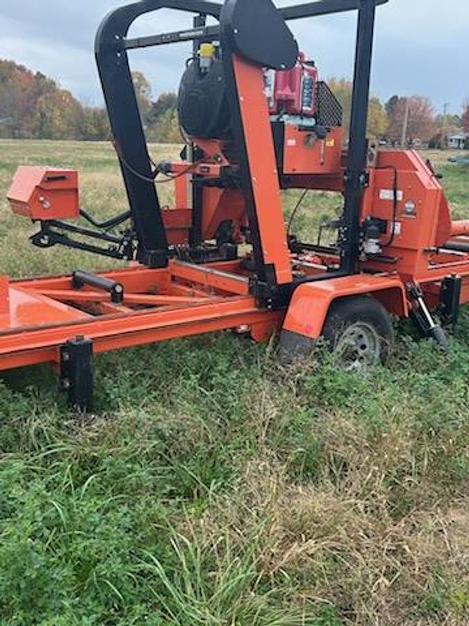 Used LX450 Wood-Mizer Band Mill + A Cat Claw Sharpener