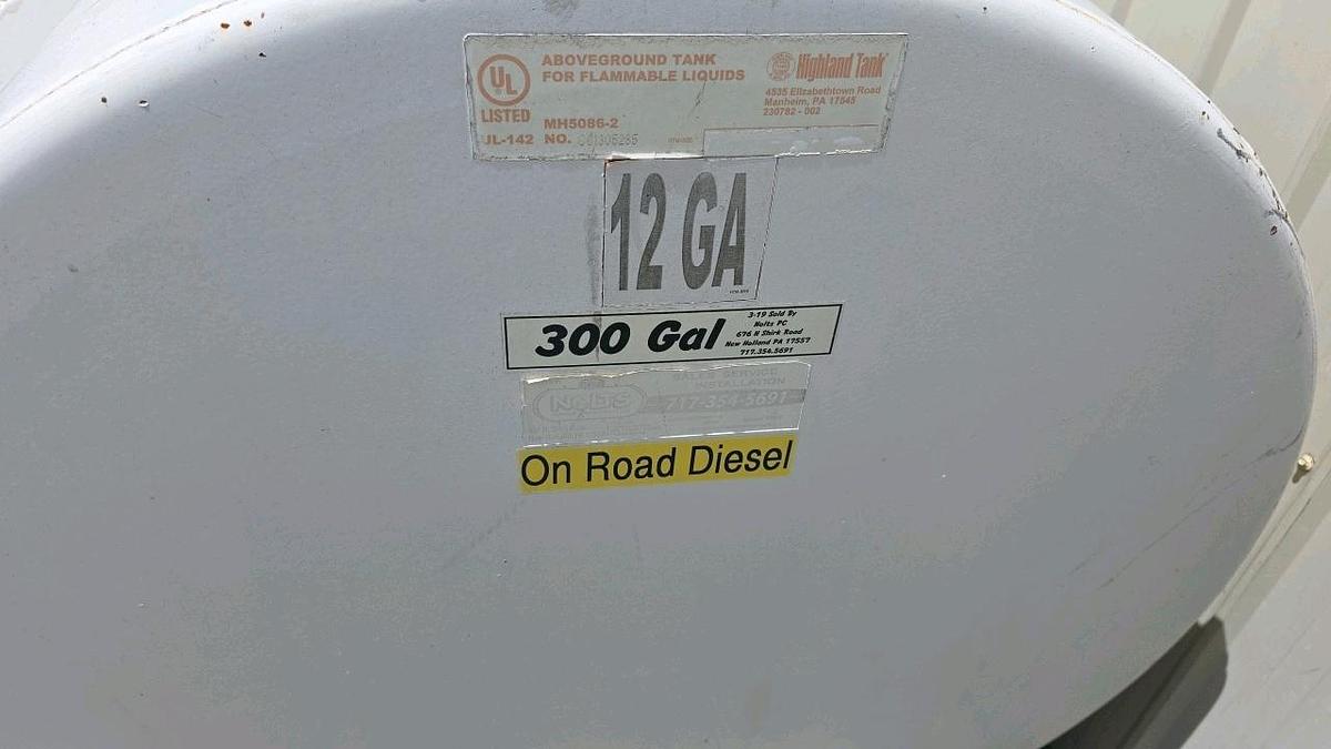 Used 300 Gallon Fuel Tank