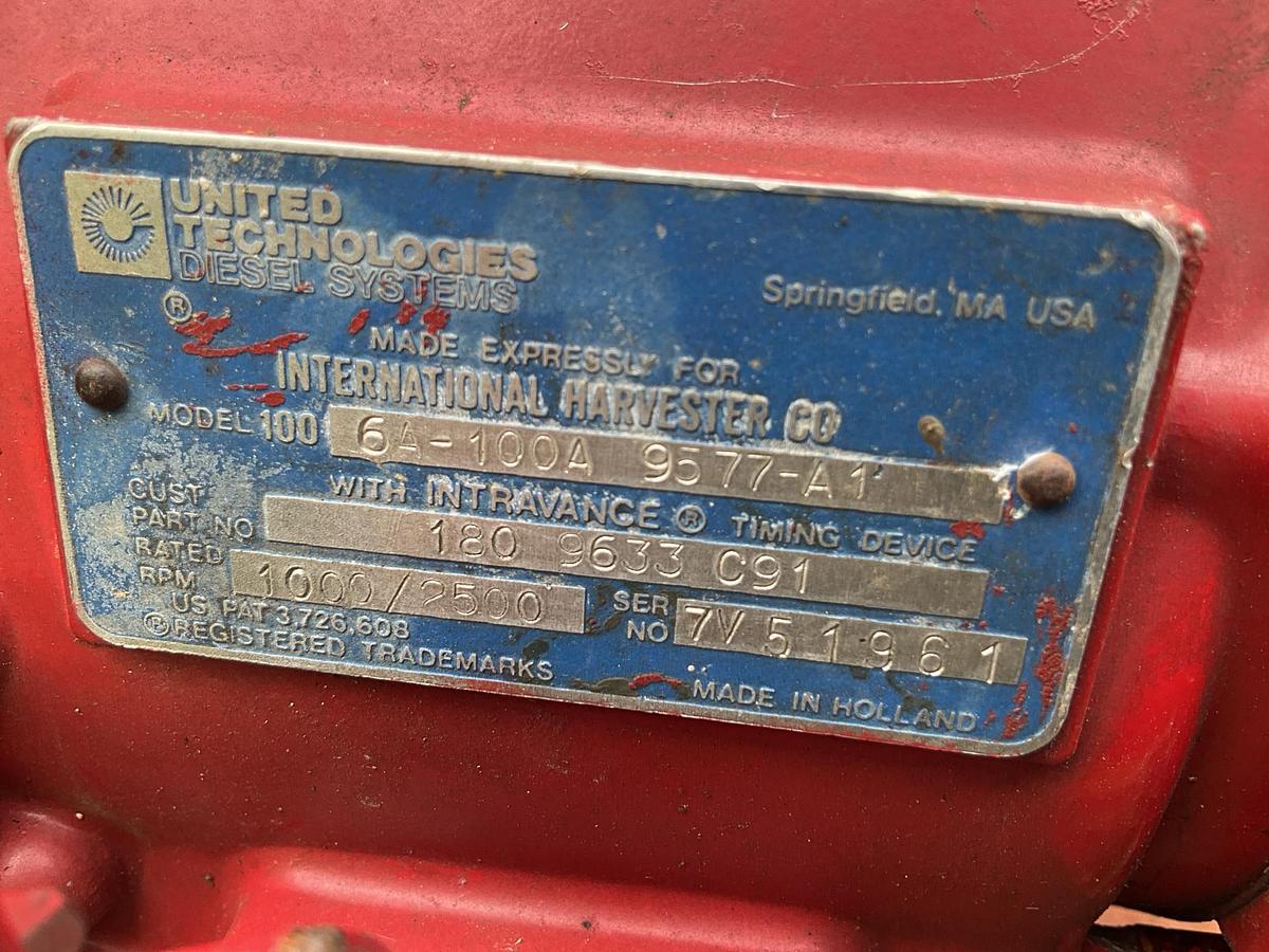 Used International 436D Power Unit
