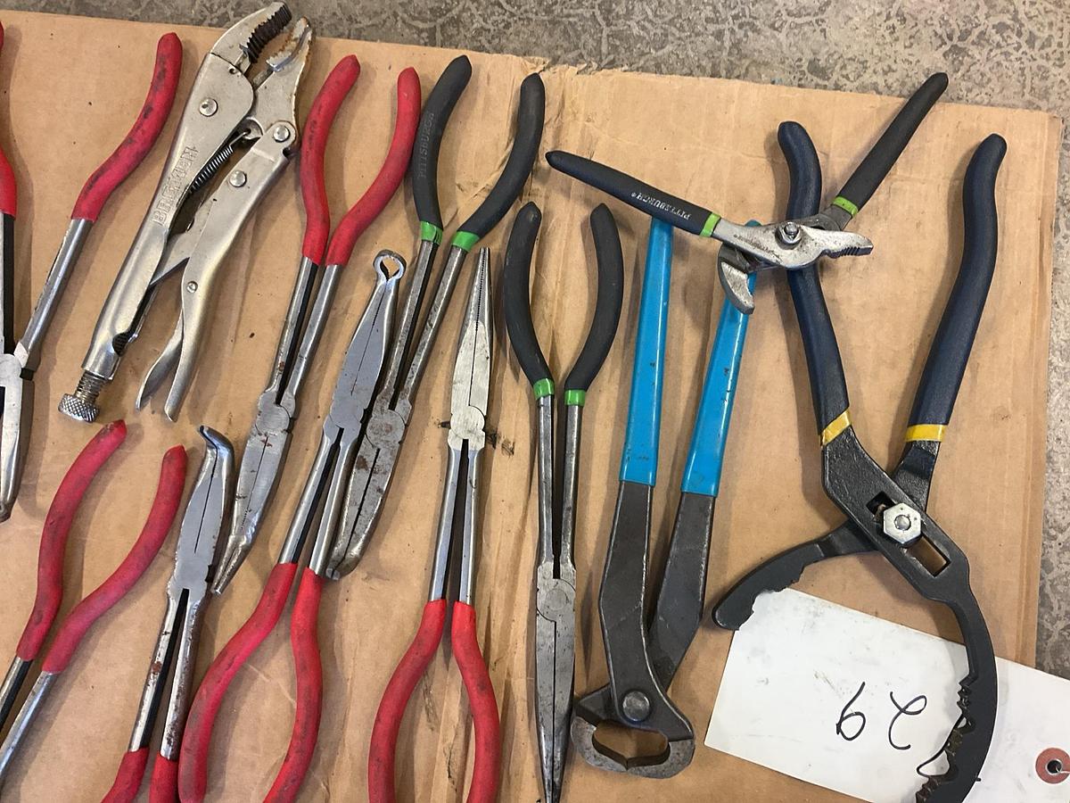 Used Vise Grips and Pliers