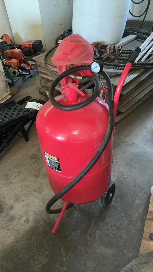Used Central Pneumatic Abrasive Blaster