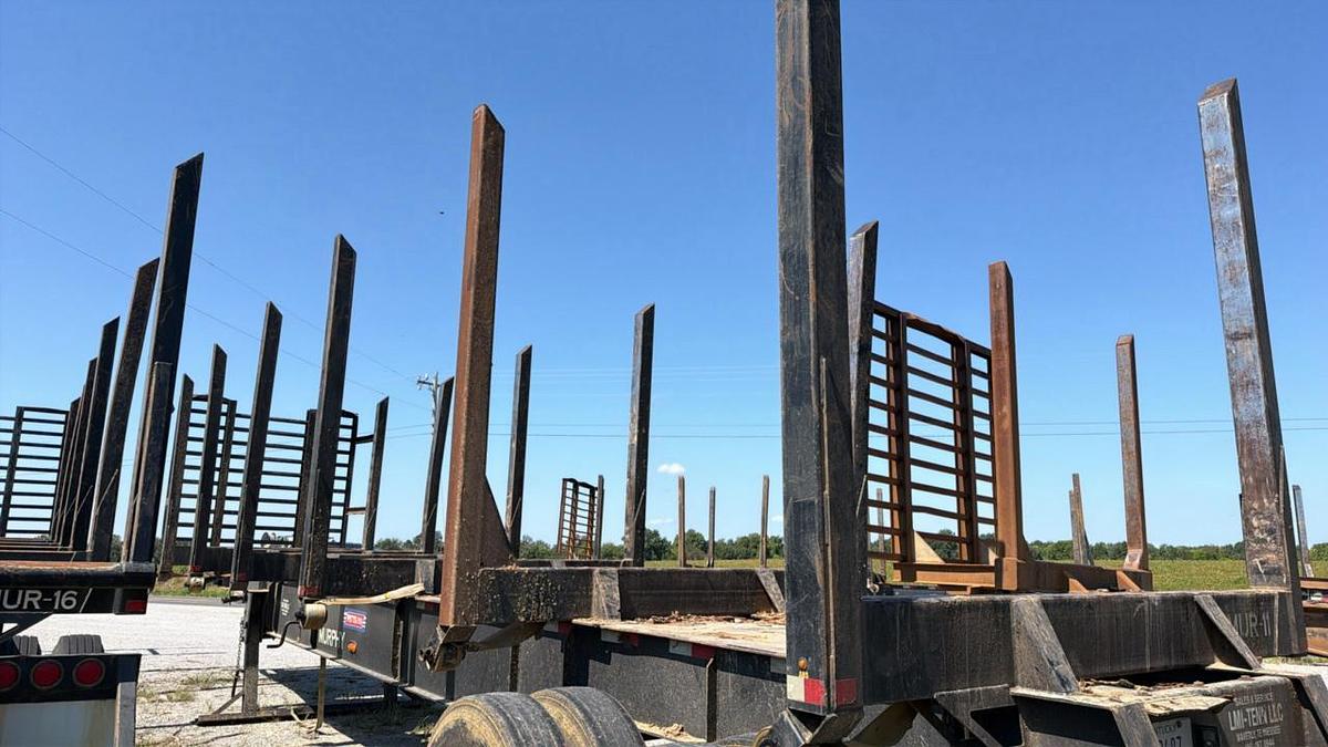 Used Pitts Log Trailer