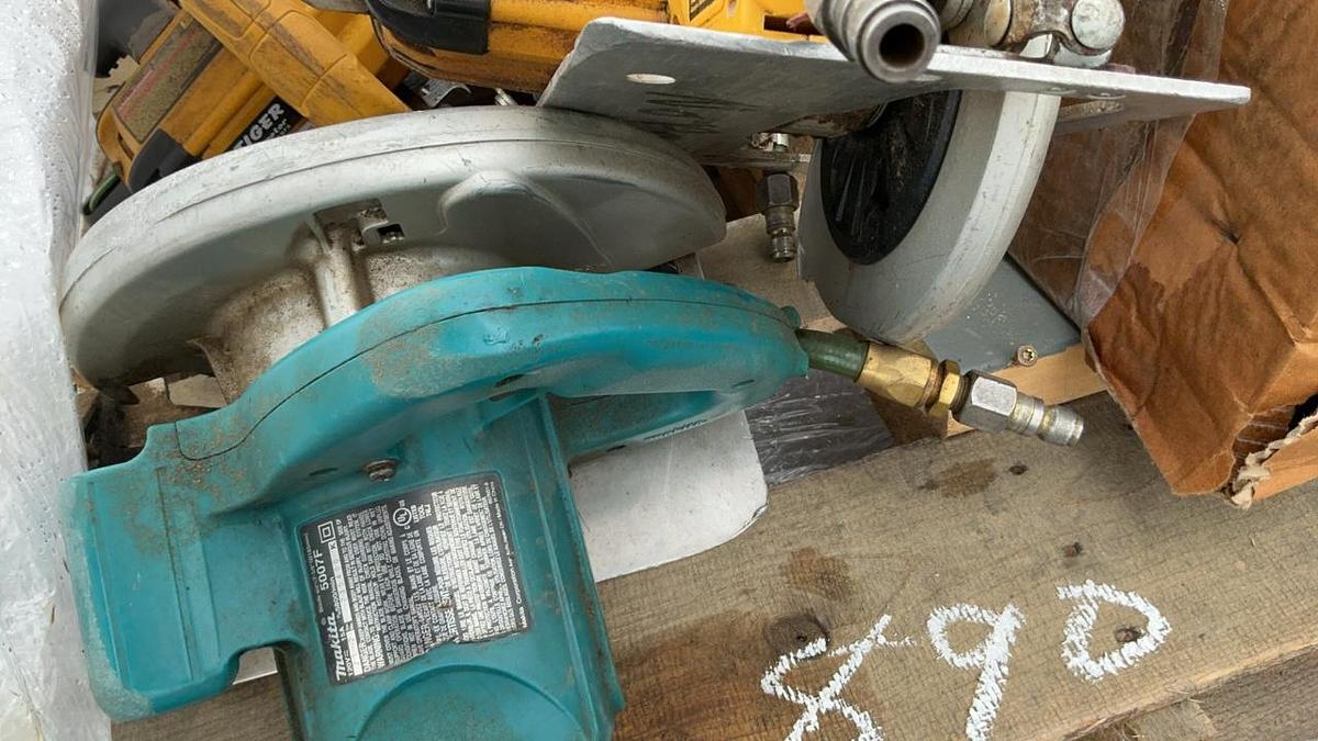 Used Water Heaters, Circle Saws, and Misc. Parts and Accessories