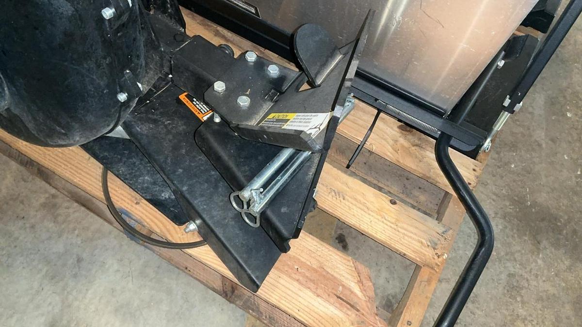 Used John Deere BUC10858 Grass Collector Attachment