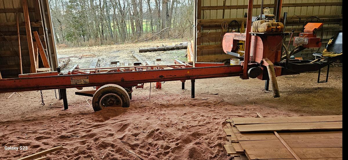 Used All Hyd. LT40 Wood-Mizer Bandmill