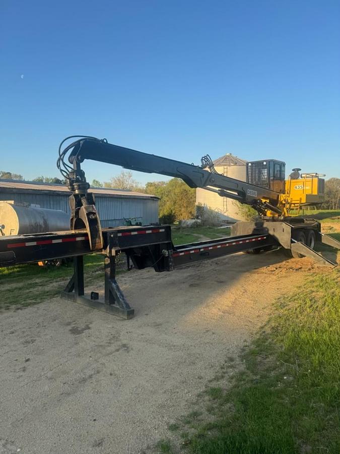 Used John Deere 435 Knuckleboom Loader