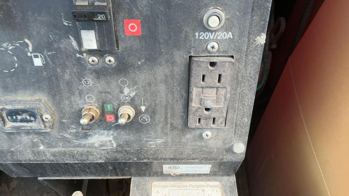 Used 2012 Doosan Portable Lighttower LSC-60HZ-T4F
