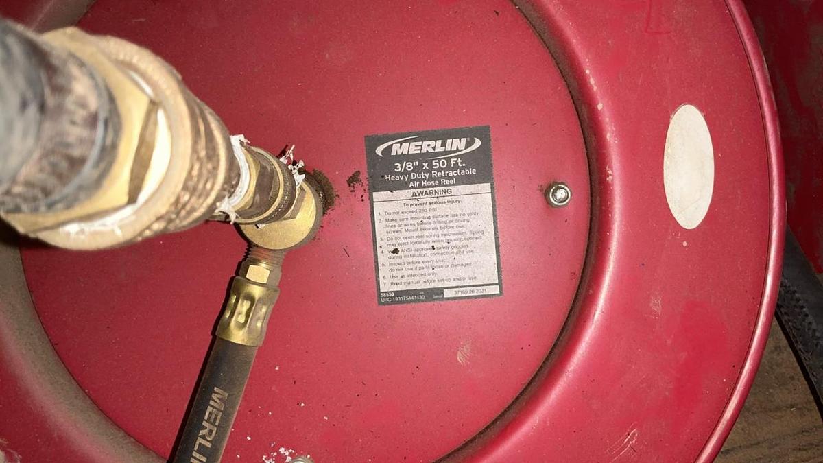 Used Diablo Air Hose Reel