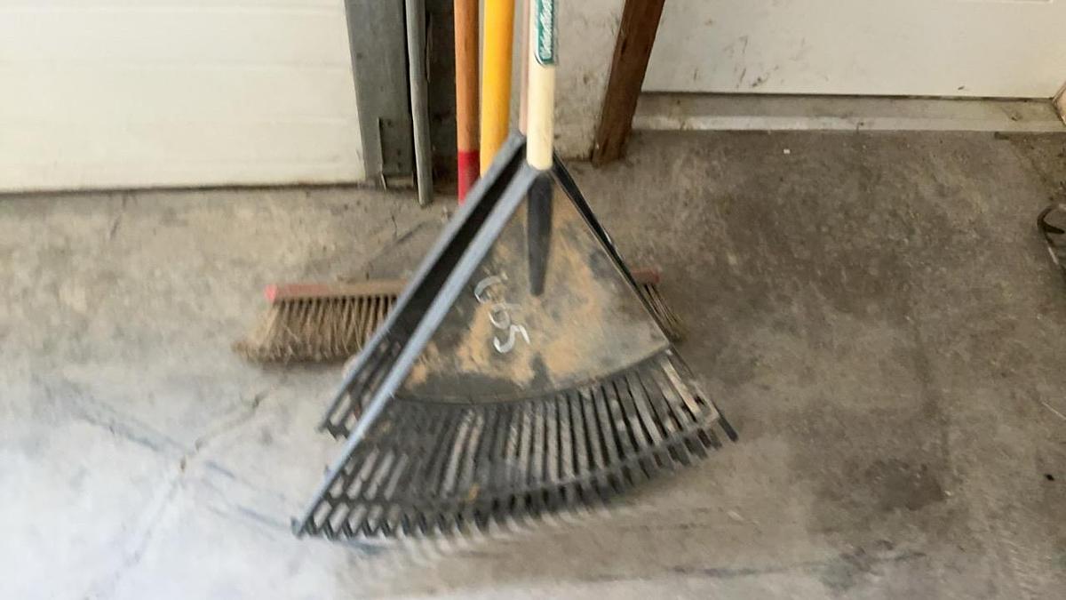 Used Rakes and Broom