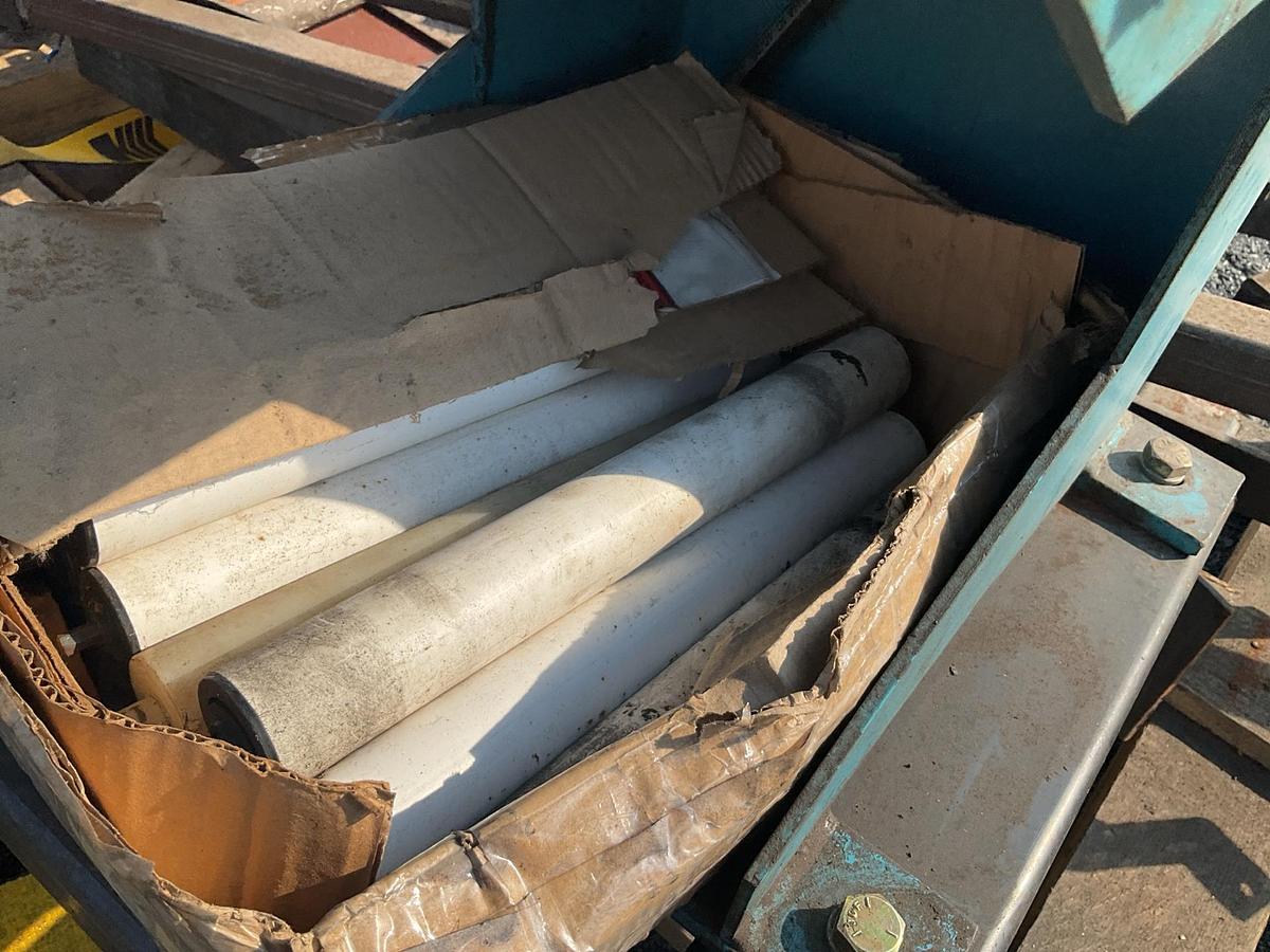 Used Armstrong Hammering Bench with Stretcher Roller and Welding Clamp