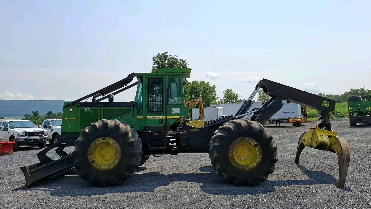 Used 2007 John Deere 648GIII Skidder