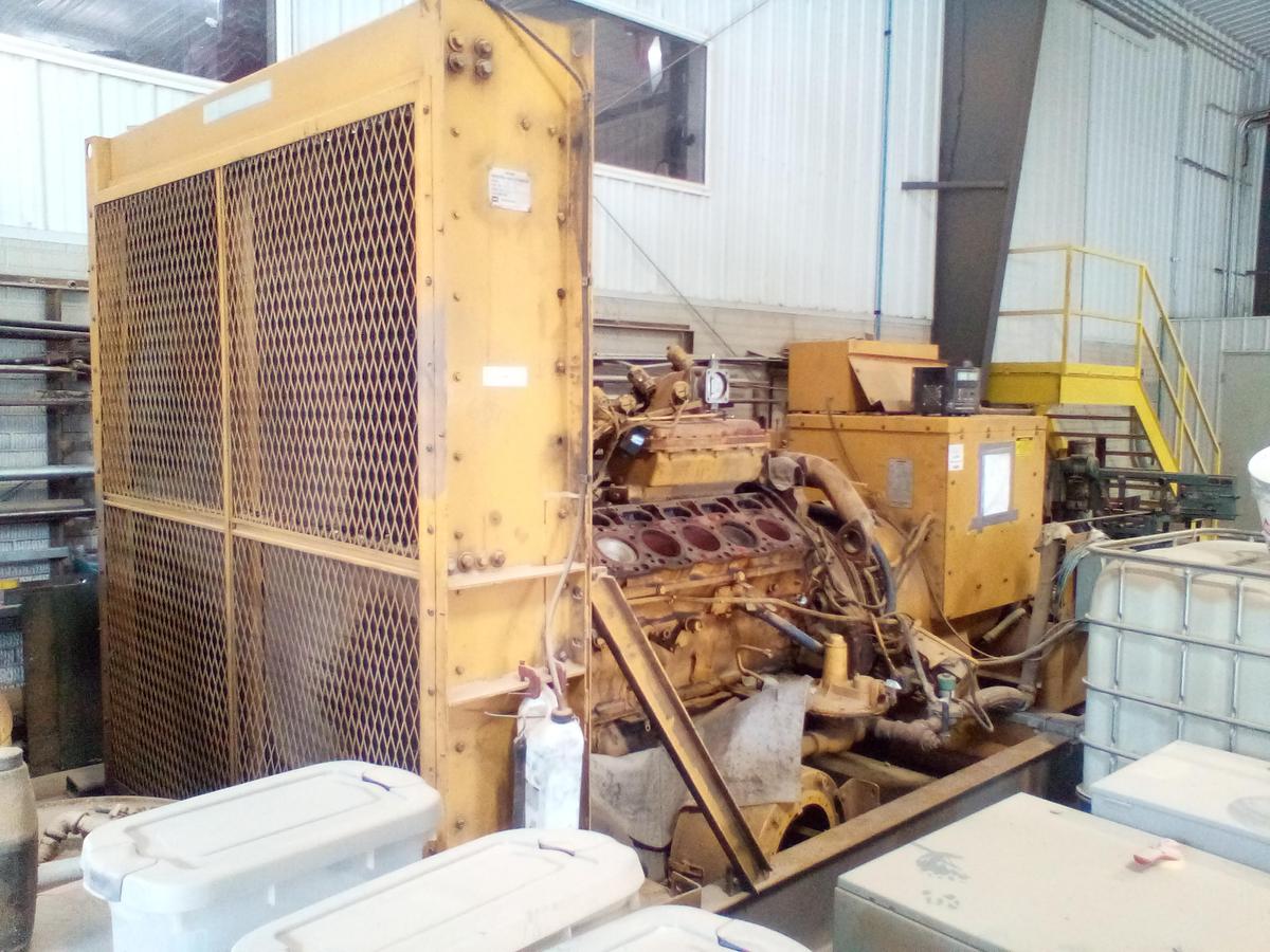 Used 3412 Cat Nat. gas Power unit