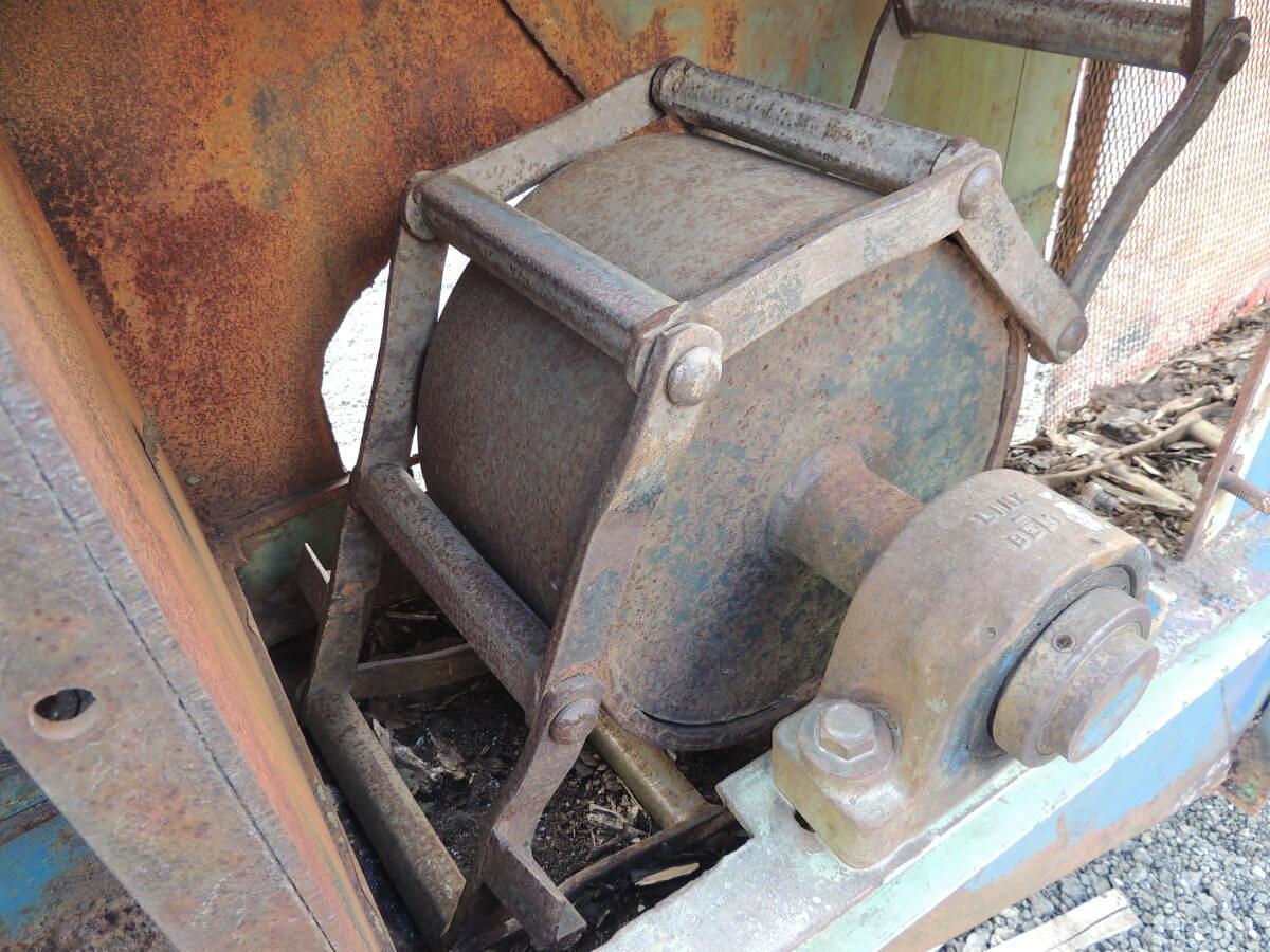 Used waste conveyor