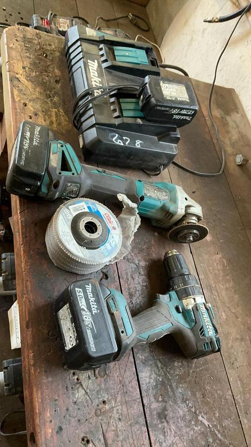 Used Makita Battery Tools