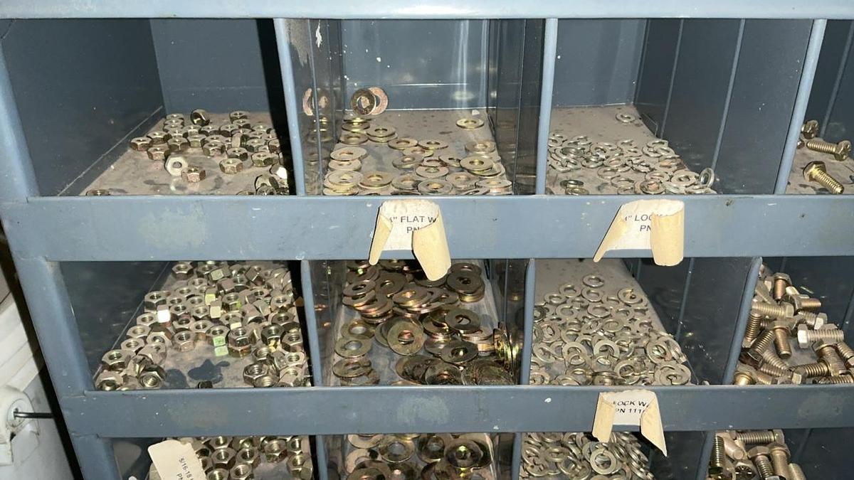 Used Bolt Storage Bin