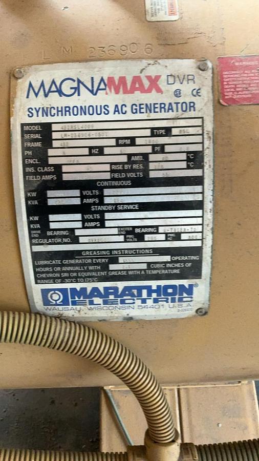 Used John Deere Diesel Genset
