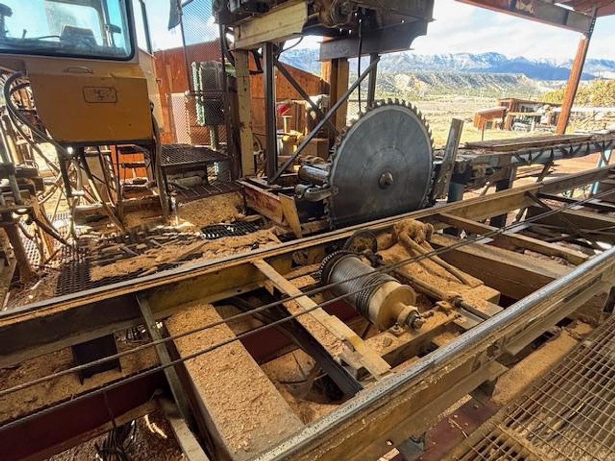 Used A Complete Morbark Circle Mill