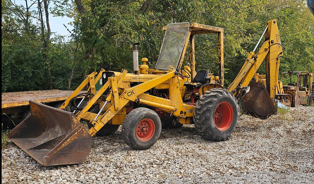 Used 580CK Construction King Backhoe