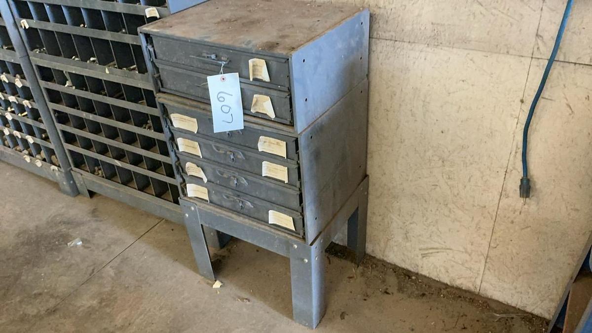 Used Storage Cabinet and Supplies