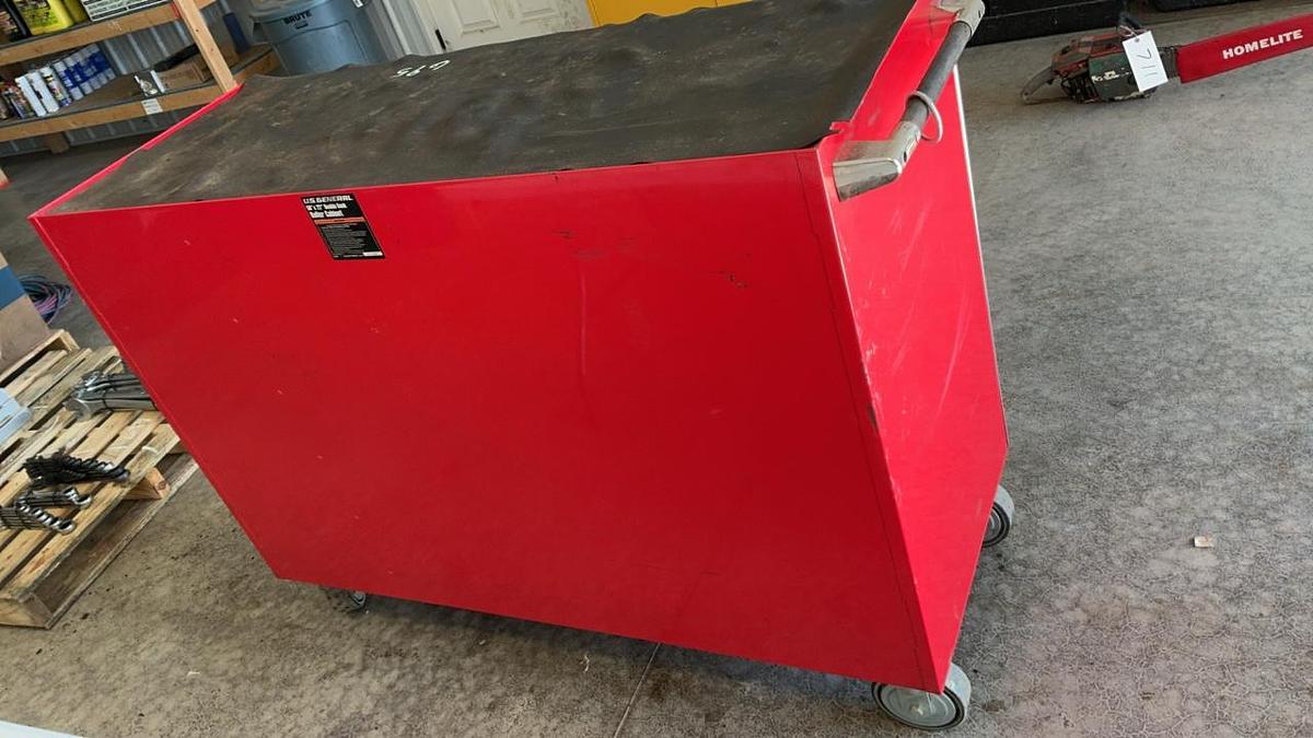 Used U.S. General Tool Box and Contents