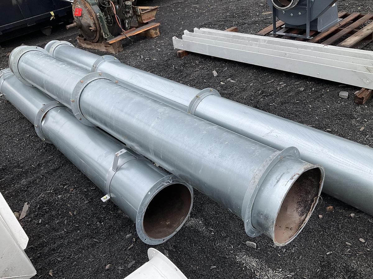 Used Dust Cyclone and Pipe