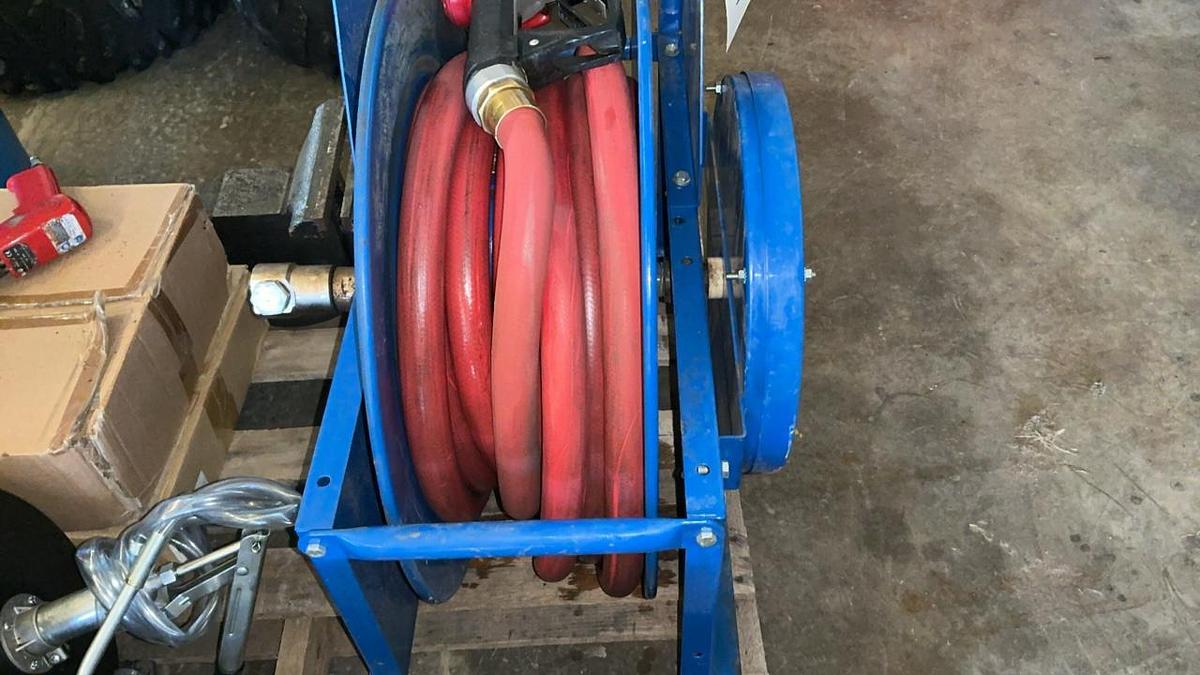 Used Hose Reel with Hose