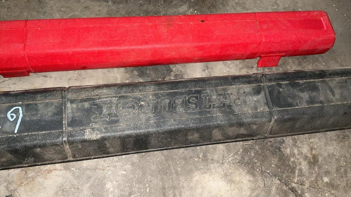 Used Neiken and Pittsburgh Torque Wrenches