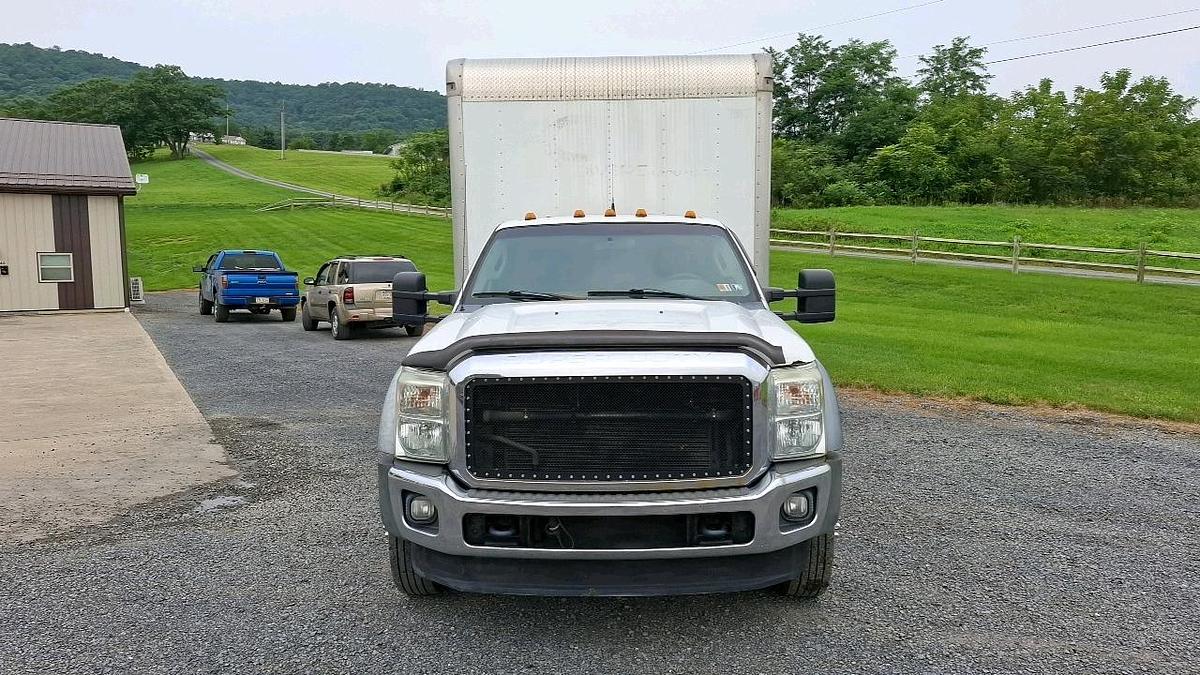 Used 2011 Ford F550 Box Truck