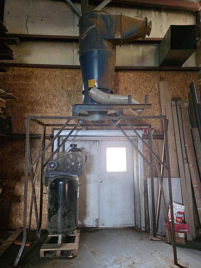 Used Dust Fan & Cyclone