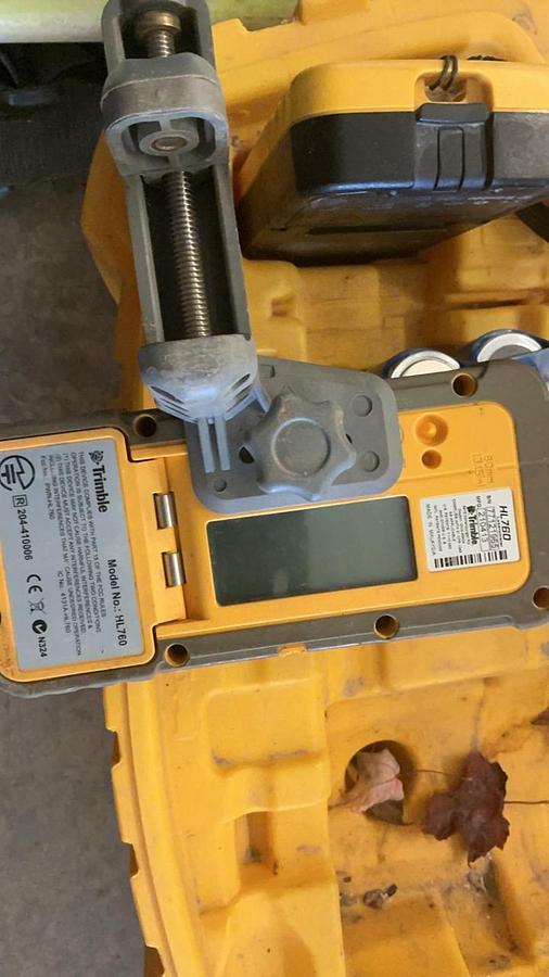 Used Trimble Laser Leveling System