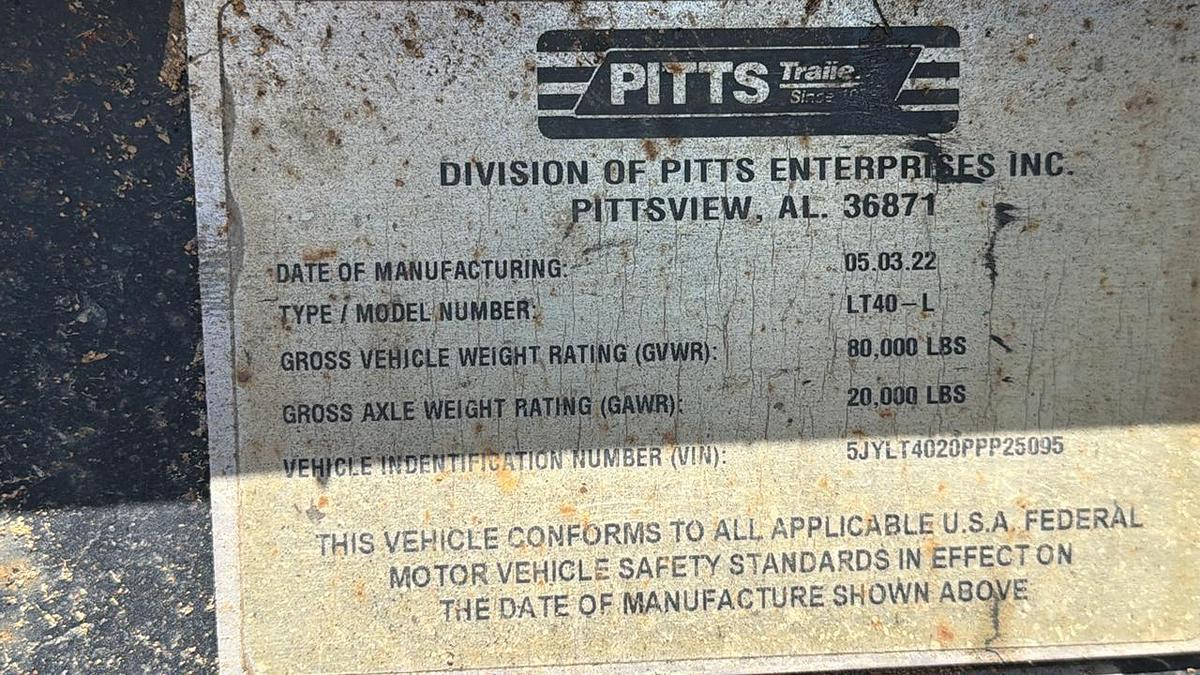 Used Pitts Log Trailer