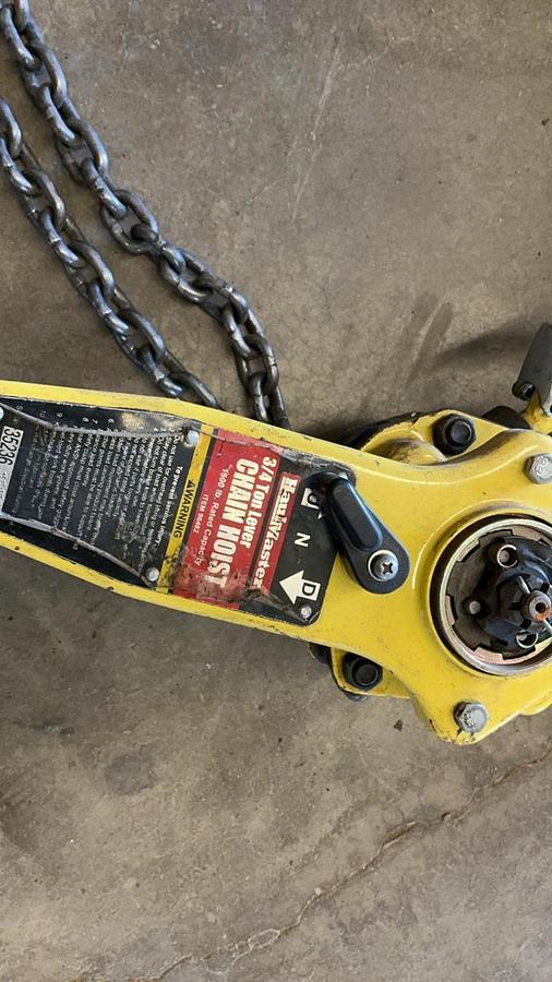 Used Haulmaster Chain Hoist