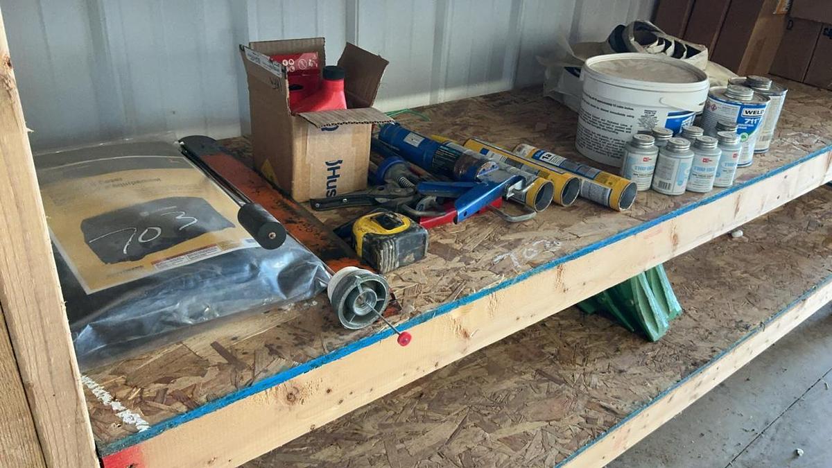 Used Thread Sealant, Caulking, and Misc. Tools/Parts