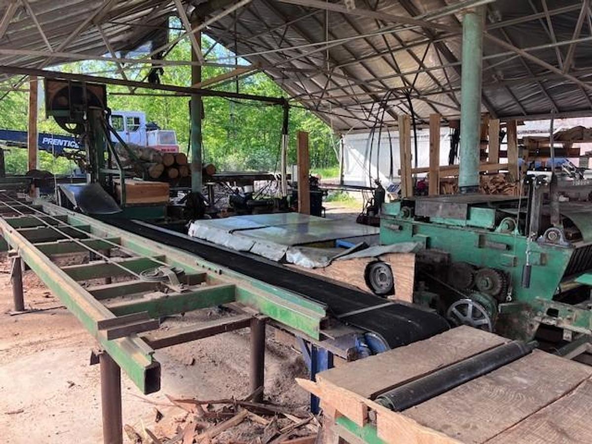 Used Complete Smicksburg Band Mill with Cornell Edger Setup