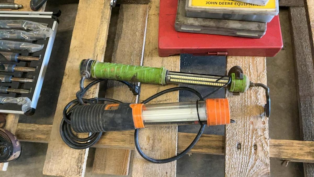 Used Storage Bin and Tools