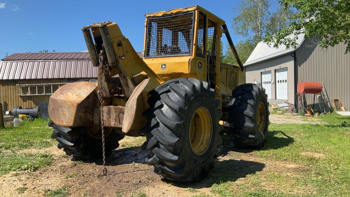 Used 1994 John Deere 540E Cable Skidder
