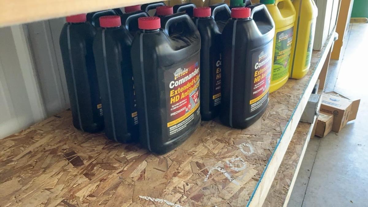 Used 16 Gallons of Prediluted Antifreeze/Coolant